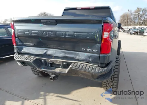 2021 Chevrolet Silverado 1500 2Wd Short Bed Custom from USA, damaged, VIN 1GCPWBEK3MZ264348